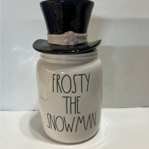 Rae Dunn Frosty the Snowman Cainster